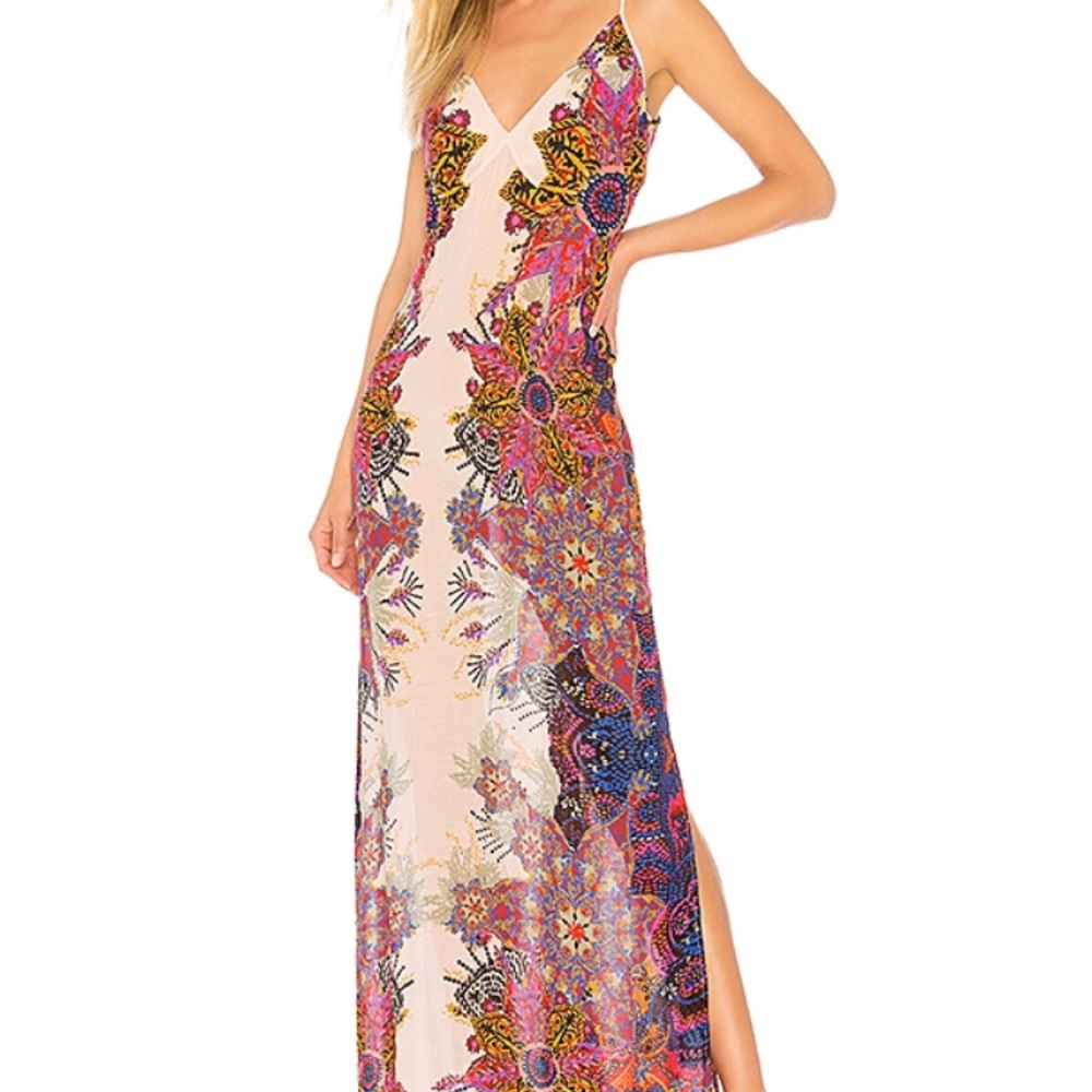 Free People Wildflower Print Maxi Dress